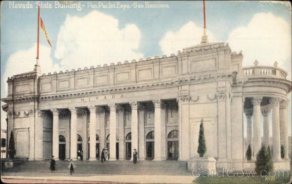 Nevada State Building, Pan-Pac. Int. Exposition, 1915 San Francisco California