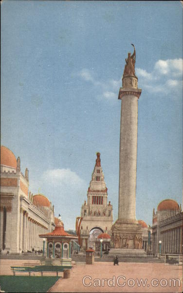 Column of Progress San Francisco California 1915 Panama-Pacific Exposition