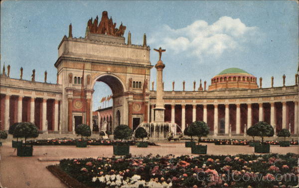 Arch of the Rising Sun San Francisco California 1915 Panama-Pacific Exposition