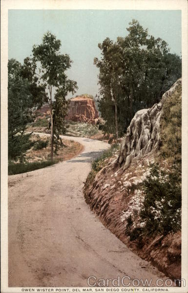 Owen Wister Point Del Mar California