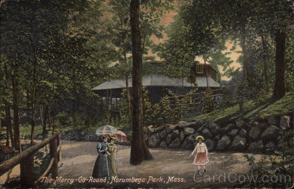The Merry-Go-Round - Norumbega Park Boston Massachusetts