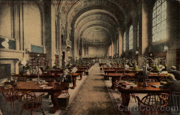 Public Library Boston Massachusetts