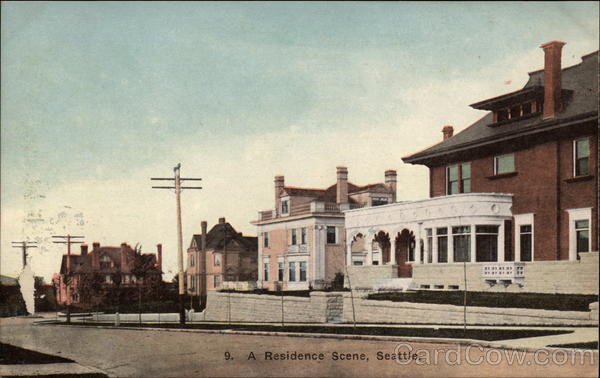 A Residence Scene Seattle Washington