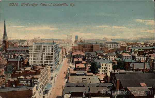 Bird's-Eye View of Louisville Kentucky