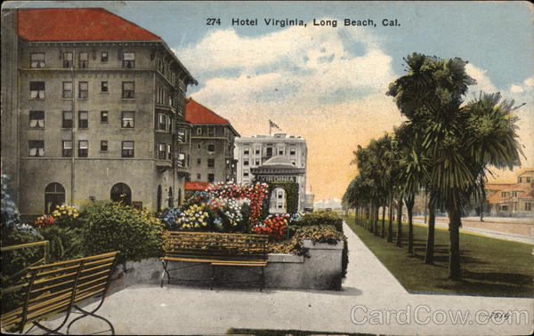 The Hotel Virginia in Long Beach California