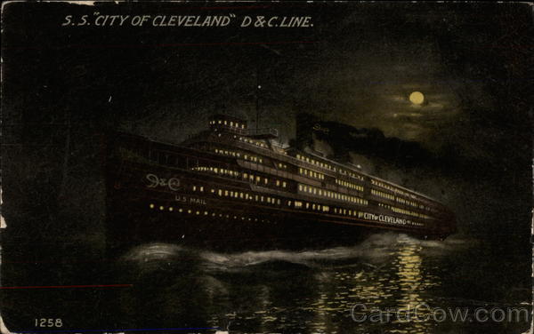 S.S. City of Cleveland - D&C Line Cruise Ships