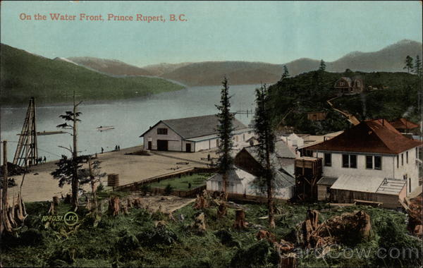 On the Water Front Prince Rupert BC Canada British Columbia