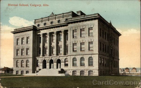 Normal School Calgary AB Canada Alberta