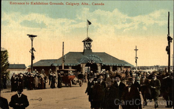 Entrance to Exhibition Grounds Calgary AB Canada Alberta