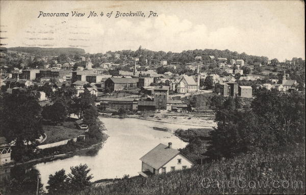 Panorama View No. 4 of Brookville Pennsylvania