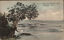 Long Point, Fremont Lake Postcard