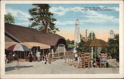 Mount Wilson Hotel California Postcard Postcard