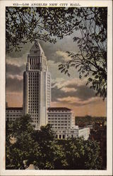 Los Angeles New City Hall Postcard