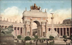 Court of the Universe San Francisco, CA 1915 Panama-Pacific Exposition Postcard Postcard
