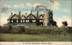 The Ramparts, Eastern Point Gloucester, MA Postcard Postcard