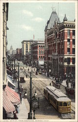 16th Street from Arapahoe Denver, CO Postcard Postcard