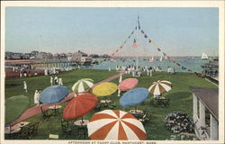 Afternoon at Yacht Club Postcard