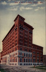 New YMCA Building Postcard