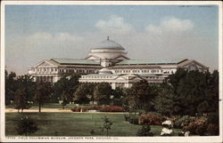 Field Columbian Museum, Jackson Park Chicago, IL Postcard Postcard