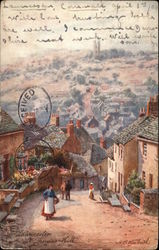 St. Thomas Hill Launceston, England Cornwall Postcard Postcard