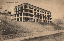 The Virginia Lodge Lake Junaluska, NC Postcard Postcard