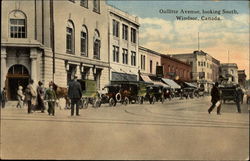 Oullitte Avenue, Looking South Postcard