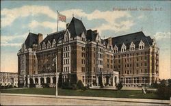 Empress Hotel Victoria, BC Canada British Columbia Postcard Postcard