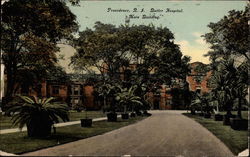 Butler Hospital, Main Building Postcard