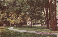 Auditorium, South View Winona Lake, IN Postcard Postcard