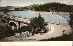Eden Park Reservoir Postcard