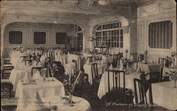 A Corner of Dining Room, Percivals Hotel Worthing, United Kingdom Sussex Postcard Postcard