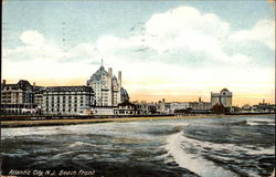 Beach Front Postcard