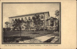 The New York Public Library Postcard Postcard