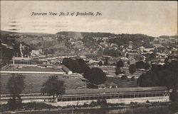 Panoram View No. 3 of Brookville Pennsylvania Postcard Postcard