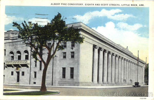 Albert Pike Consistory , Eighth and Scoot Streets Little Rock Arkansas