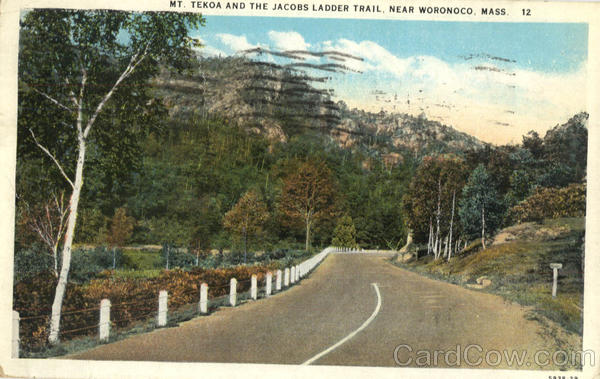 Mt. Tekoa And The Jacobs Ladder Trail Woronoco Massachusetts