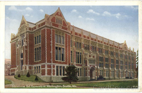 Educational Hall University Of Washington Seattle