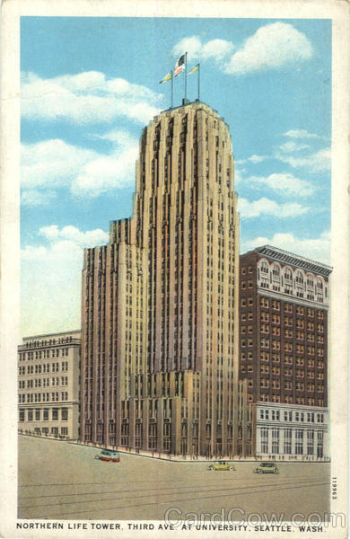 The Northern Life Tower, Third Ave Seattle Washington The Northern Life Tower, Third Ave Seattle Washington