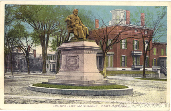 Longfellow Monument Portland Maine