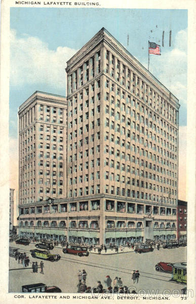 Michigan Lafayette Building Detroit