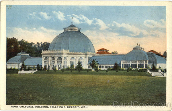 Horticultural Building , Belle Isle Detroit Michigan