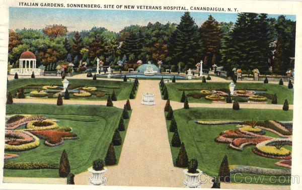 Italian Gardens, Sonnenberg Canandaigua New York