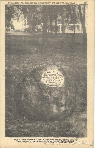 In National Soldiers Cemetery Fort Scott Kansas