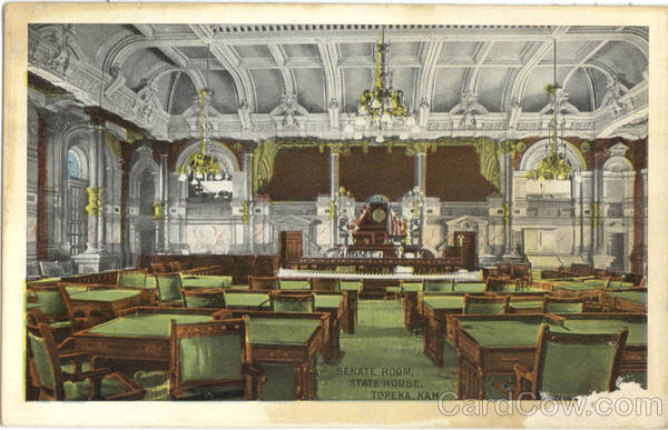 State House, Senate Room Topeka Kansas