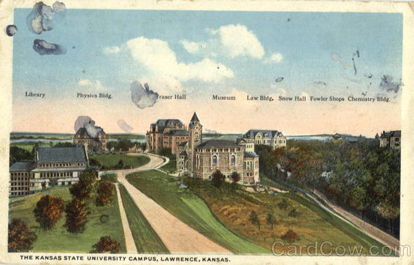 The Kansas State University Campus Lawrence