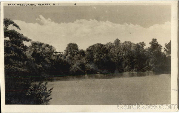 Park Weequahic Newark New Jersey