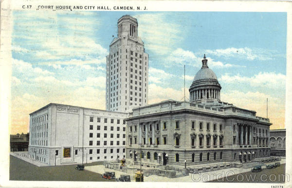 Court House And City Hall Camden New Jersey