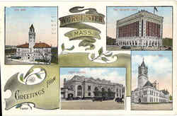 Greetings From Worcester Postcard
