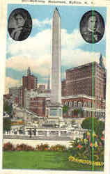 McKinley Monument Buffalo, NY Postcard Postcard