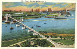 Peace Bridge Buffalo, NY Postcard Postcard